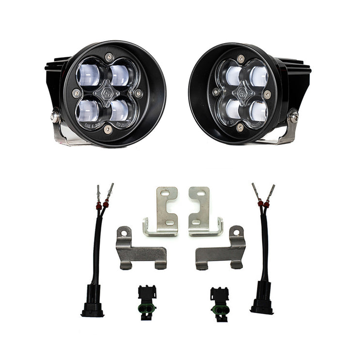 BAJA DESIGNS Toyota Squadron-R SAE Fog Pocket Light Kit - 5th Gen 4Runner | 2010-23 / 2nd & 3rd Gen Tacoma | 2012-2023 / 2nd Gen Tundra | 2014-2021