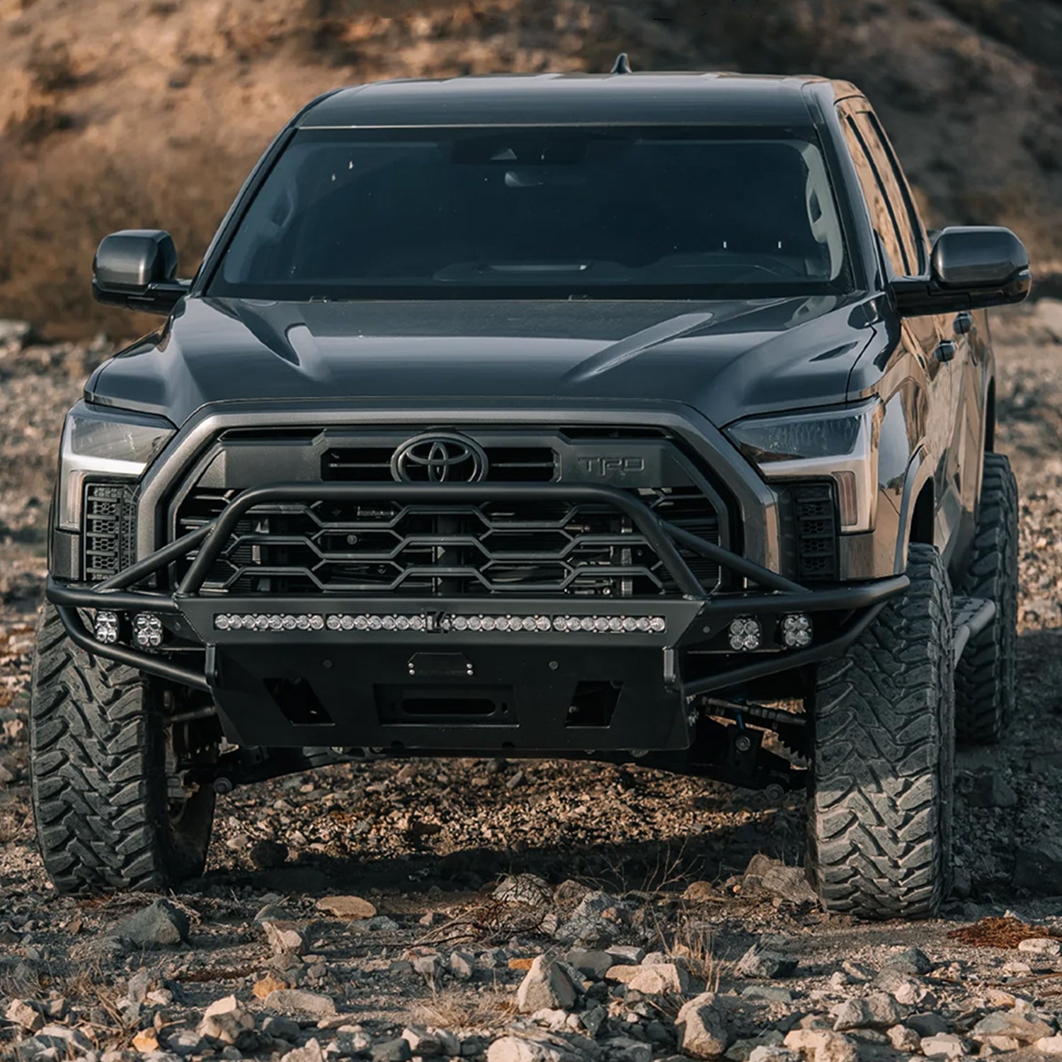 Front Offroad Bumper C4 FABRICATION Hybrid Series Front Bumper | 2022+ Toyota Tundra