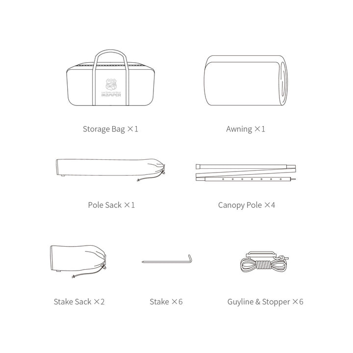 IKAMPER Awning