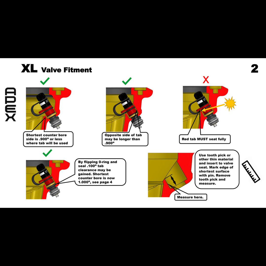 APEX RPV Rapid Precision Valve - XL Length