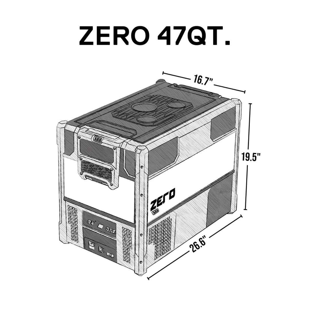 ARB 4X4 Zero Fridge-Freeze | Single Zone