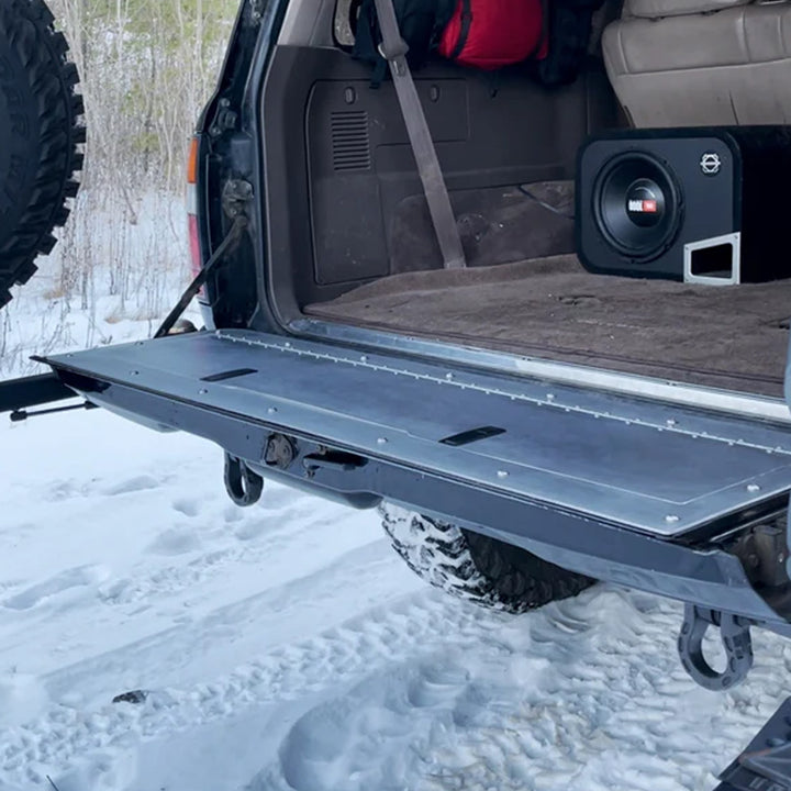 BULLET PROOF FABRICATING Tailgate Storage - 80 Series Landcruiser