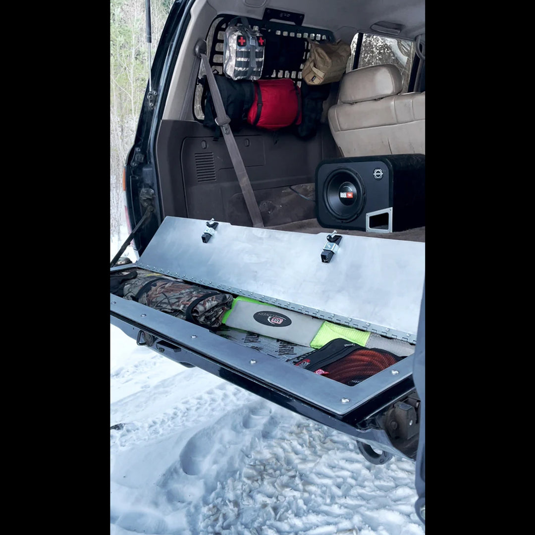 BULLET PROOF FABRICATING Tailgate Storage - 80 Series Landcruiser