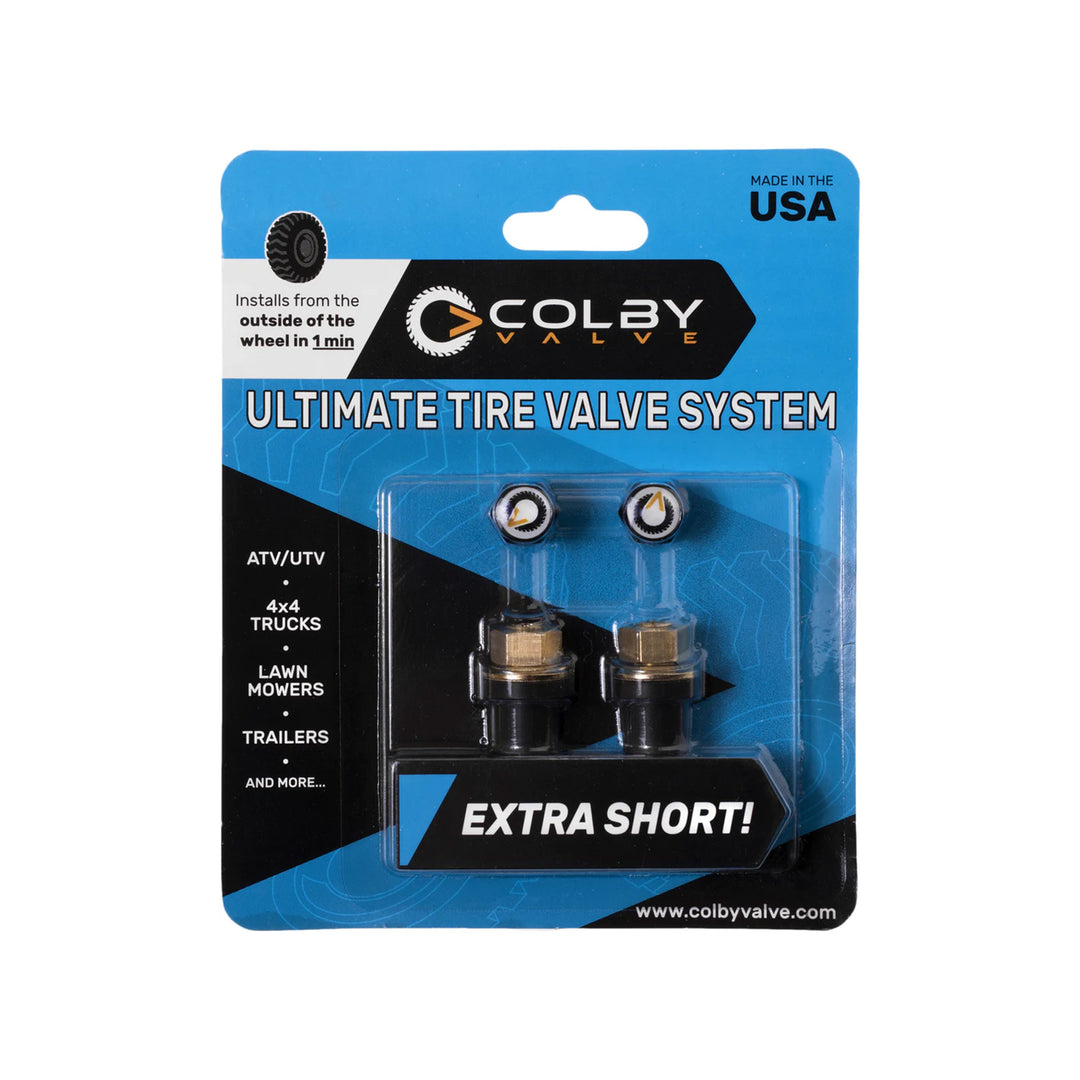 COLBY VALVE Ultimate Tire Valve 2-Pack