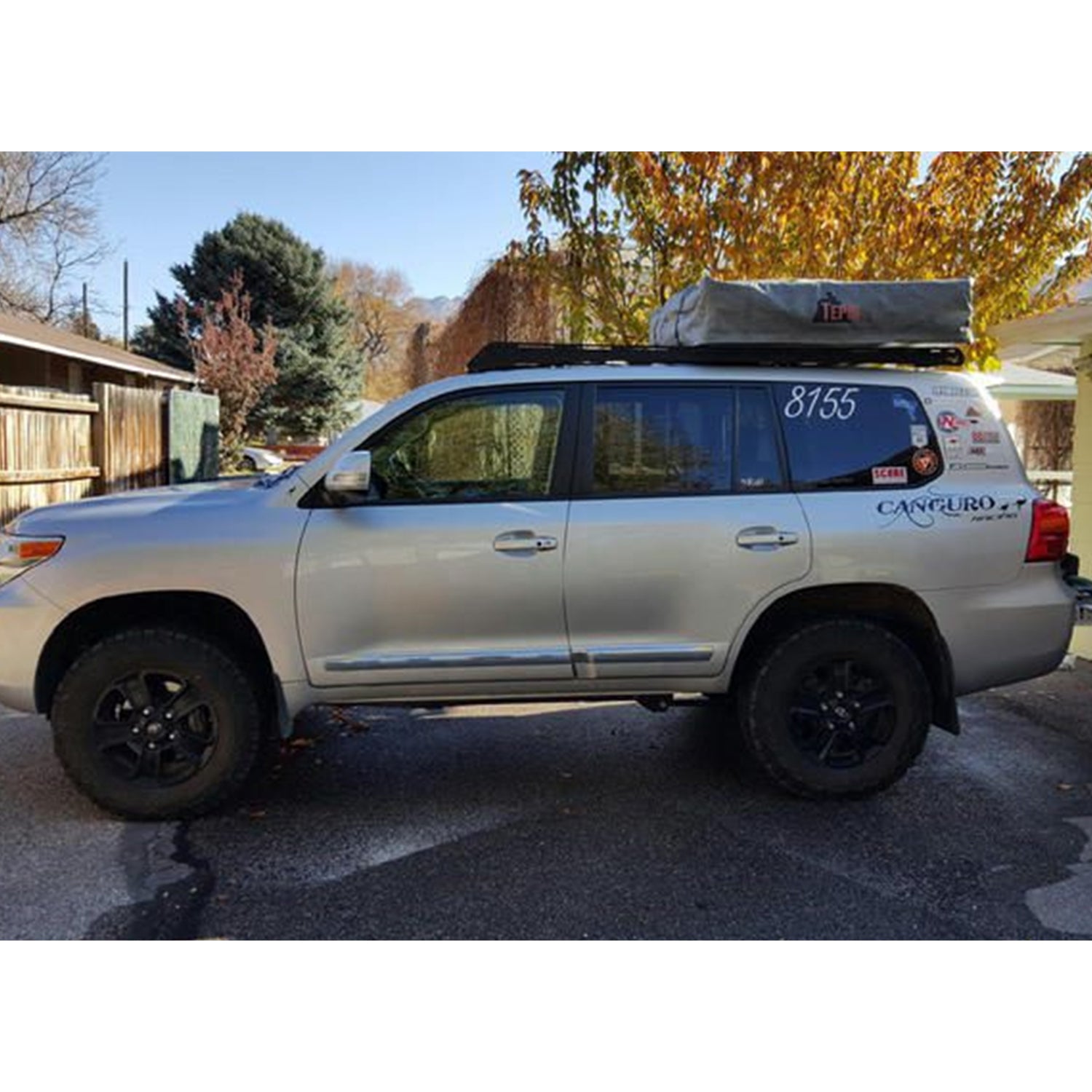 PRINSU Full Roof Rack - Lexus LX570/Toyota Land Cruiser 200 Series | 2 ...