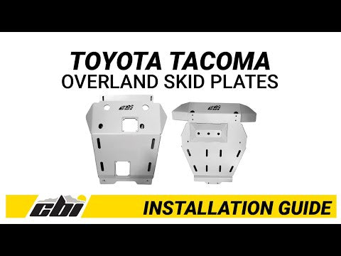 CBI Full Skid Plates - 4th Gen Toyota Tacoma | 2024+