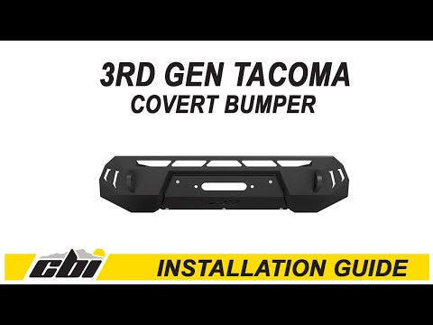 CBI Covert Front Bumper - 3rd Gen Toyota Tacoma | 2016-2023