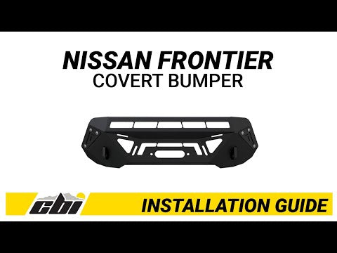 CBI Covert Front Bumper - 3rd Gen Nissan Frontier | 2022+