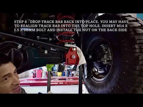 DR KDSS B.O.T.C.K - Bolt On TrackBar Correction kit Gen4 Tacoma